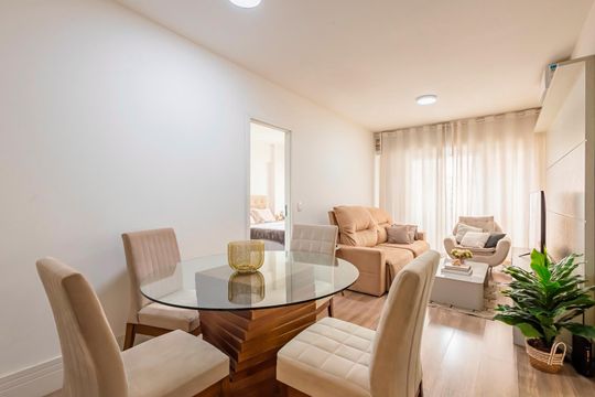 Sala Jantar de apartamento para alugar com 1 quarto, 50m² em Alphaville Industrial, Barueri