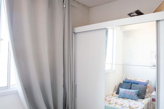 Quarto 2 de apartamento à venda com 2 quartos, 37m² em Jardim Miriam, São Paulo