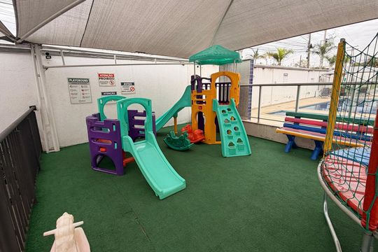 Área comum - Playground de apartamento para alugar com 2 quartos, 43m² em Jardim Imperial, Aparecida de Goiânia, Aparecida de Goiânia