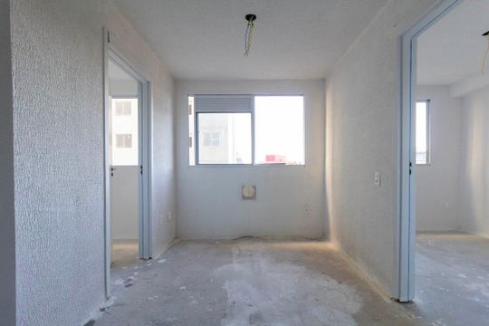 Sala, Cozinha e Área de Serviço de apartamento para alugar com 2 quartos, 33m² em Vila Silvia, São Paulo