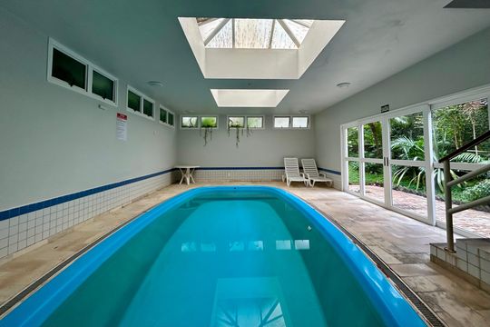 Área comum - Piscina de casa de condomínio para alugar com 3 quartos, 52m² em Canto da Lagoa, Florianópolis