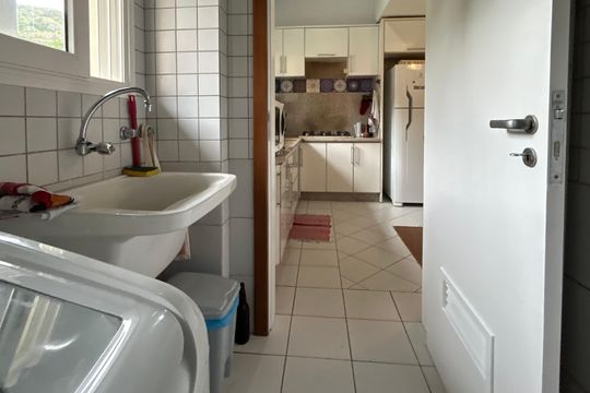 Área de Serviço de casa de condomínio para alugar com 3 quartos, 52m² em Canto da Lagoa, Florianópolis