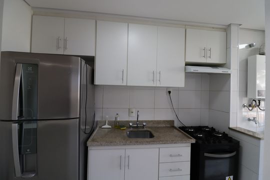 Detalhe da cozinha de apartamento para alugar com 2 quartos, 61m² em Vila Isa, São Paulo