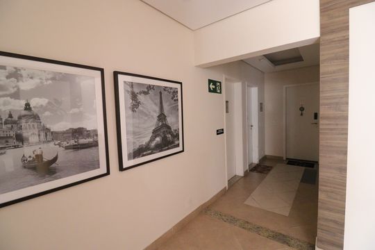 Hall de entrada de apartamento para alugar com 2 quartos, 61m² em Vila Isa, São Paulo