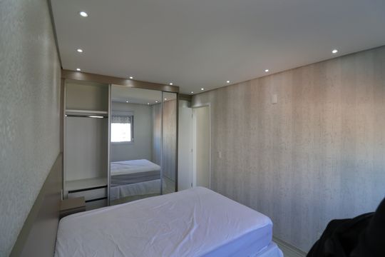 Quarto Suíte de apartamento para alugar com 2 quartos, 61m² em Vila Isa, São Paulo