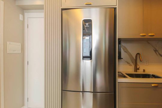 Cozinha de apartamento à venda com 1 quarto, 34m² em Parque da Vila Prudente, São Paulo