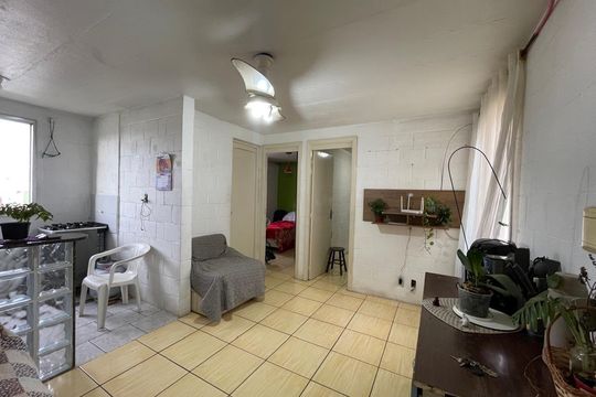 Sala de apartamento à venda com 2 quartos, 42m² em Campina, São Leopoldo