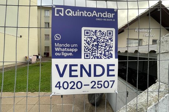 Placa Instalada em 31/07/2026 - Cod.NNYG-131 de apartamento à venda com 2 quartos, 42m² em Campina, São Leopoldo