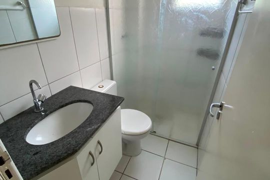 Banheiro de apartamento para alugar com 2 quartos, 42m² em Vila Moraes, São Paulo