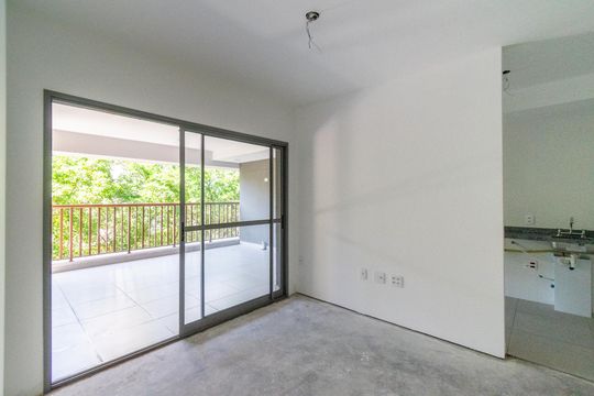 Sala  de apartamento à venda com 2 quartos, 85m² em Jardim Prudência, São Paulo