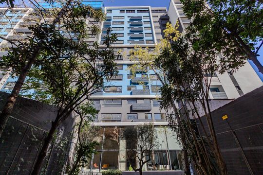 Fachada de kitnet/studio à venda com 1 quarto, 24m² em Cidade Baixa, Porto Alegre