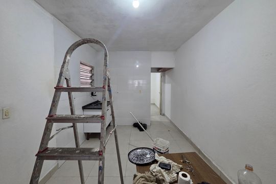 Sala de casa para alugar com 1 quarto, 45m² em Boqueirão, Praia Grande