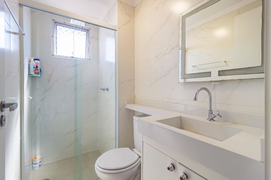 Banheiro - Suíte de apartamento à venda com 2 quartos, 65m² em Catumbi, São Paulo
