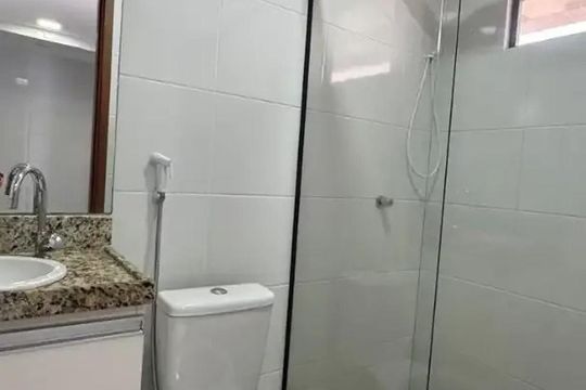 Banheiro de apartamento para alugar com 1 quarto, 40m² em Bom Jesus, Contagem