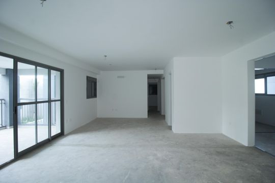 Sala de apartamento para alugar com 3 quartos, 152m² em City América, São Paulo