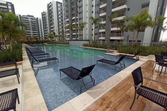Piscina de apartamento para alugar com 3 quartos, 152m² em City América, São Paulo