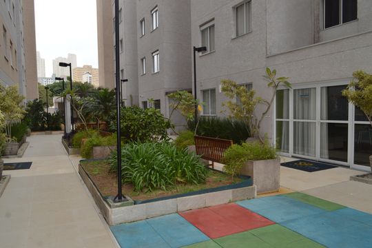 Área comum de apartamento para alugar com 2 quartos, 41m² em Cambuci, São Paulo