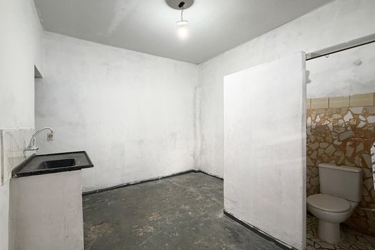 Sala/Quarto/Cozinha de casa de condomínio para alugar com 1 quarto, 35m² em Estuário, Santos
