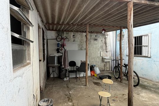 Área de Serviço de casa de condomínio para alugar com 1 quarto, 35m² em Estuário, Santos