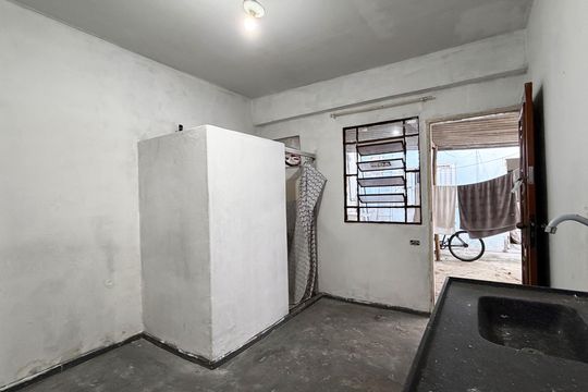 Sala/Quarto/Cozinha de casa de condomínio para alugar com 1 quarto, 35m² em Estuário, Santos
