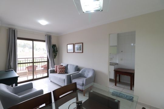 Sala de apartamento para alugar com 2 quartos, 65m² em Jardim Nova Alianca Sul, Ribeirão Preto