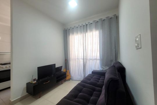 Sala de apartamento para alugar com 2 quartos, 54m² em Jardim Terramerica 3, Americana