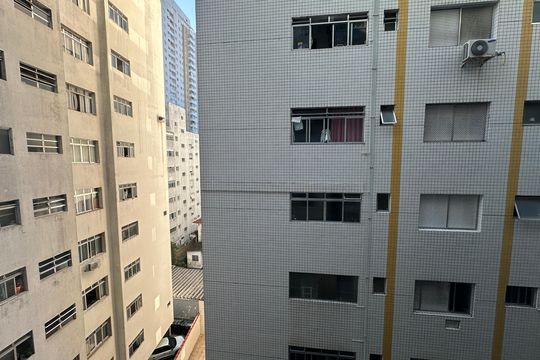 Vista do Quarto de apartamento para alugar com 1 quarto, 60m² em Centro, São Vicente