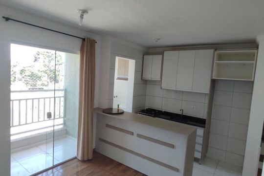 Cozinha de apartamento para alugar com 2 quartos, 51m² em Weissópolis, Pinhais