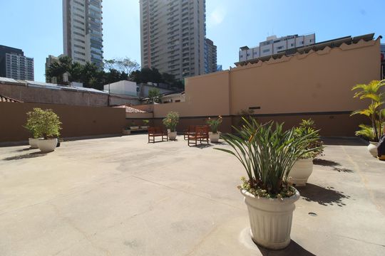 Área Comum - Pátio de apartamento para alugar com 2 quartos, 65m² em Vila Olímpia, São Paulo