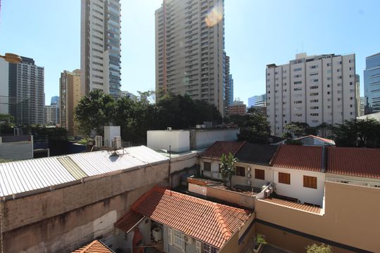 Vista da Cozinha/Área de serviço de apartamento para alugar com 2 quartos, 65m² em Vila Olímpia, São Paulo