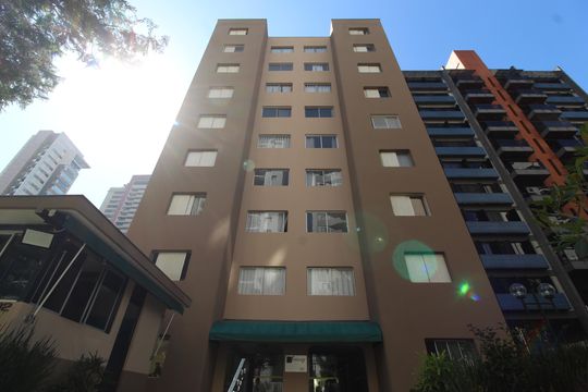 Fachada do Prédio de apartamento para alugar com 2 quartos, 65m² em Vila Olímpia, São Paulo