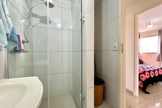 Banheiro Corredor de apartamento à venda com 3 quartos, 94m² em Jabaquara, São Paulo