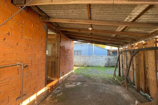 Área externa de casa para alugar com 1 quarto, 28m² em Scharlau, São Leopoldo