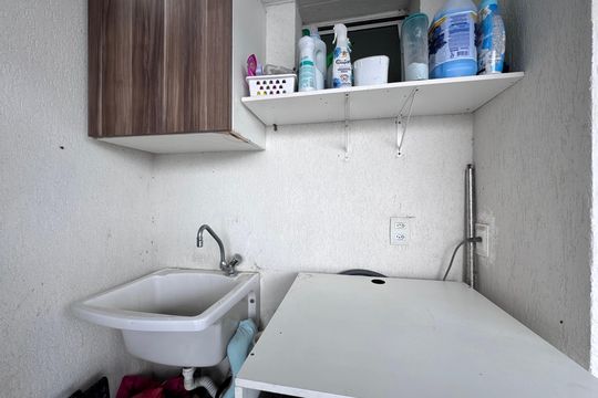 Área de ServiçoTerraço - Área de Serviço de apartamento à venda com 3 quartos, 138m² em Recreio dos Bandeirantes, Rio de Janeiro