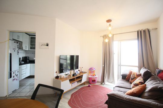 Sala de apartamento à venda com 2 quartos, 59m² em Campo Limpo, São Paulo