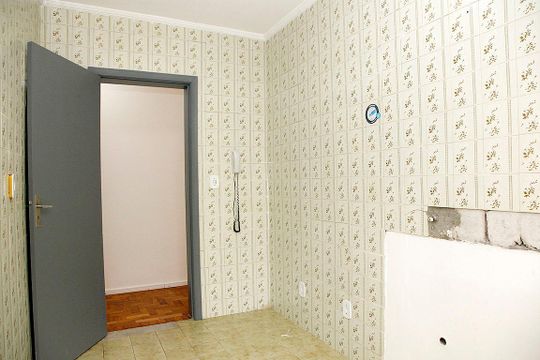 Cozinha + Área de Serviço de apartamento à venda com 1 quarto, 50m² em Menino Deus, Porto Alegre
