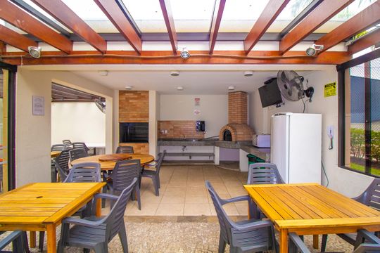 Área comum - Churrasqueira de apartamento à venda com 3 quartos, 104m² em Vila Prudente, São Paulo