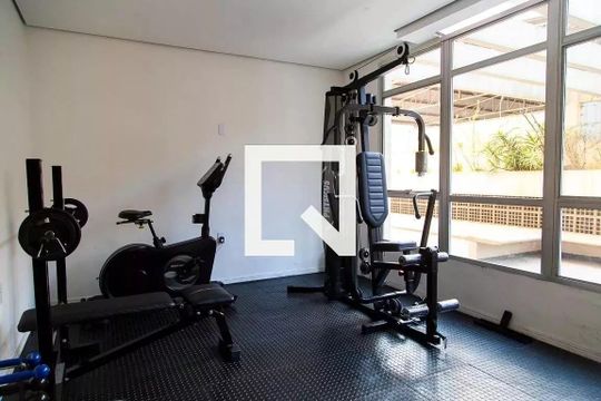Área comum - Academia de apartamento para alugar com 2 quartos, 50m² em Vila Guarani, São Paulo