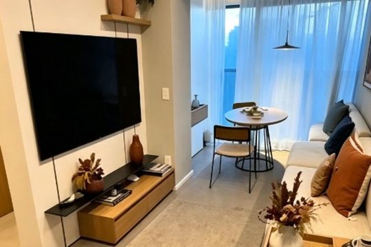 Sala de apartamento à venda com 1 quarto, 36m² em Ipiranga, São Paulo