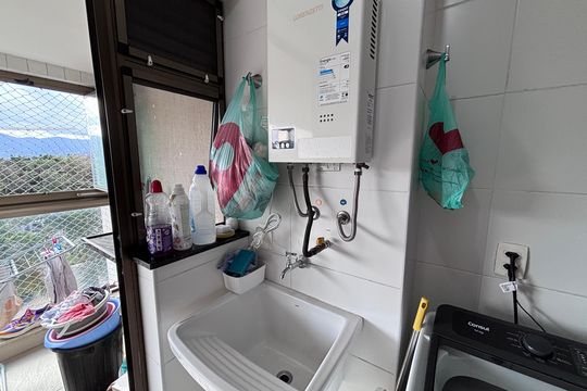 Área de Serviço de apartamento à venda com 3 quartos, 83m² em Recreio dos Bandeirantes, Rio de Janeiro