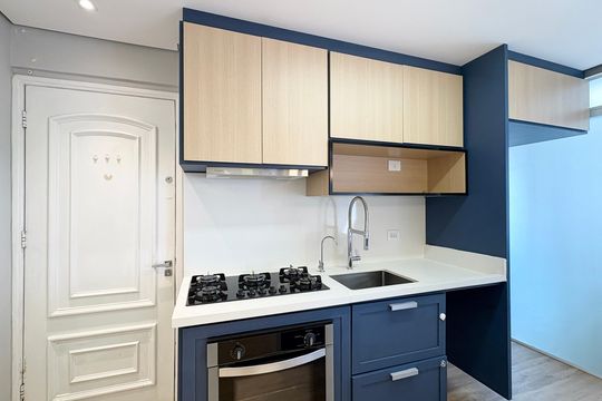 Cozinha de apartamento para alugar com 2 quartos, 61m² em Vila Sao Vicente, São Paulo