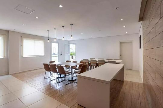 Área comum de apartamento para alugar com 1 quarto, 25m² em Água Branca, São Paulo