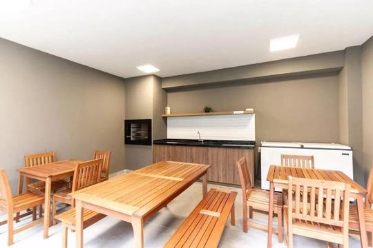 Área comum de apartamento para alugar com 1 quarto, 25m² em Água Branca, São Paulo