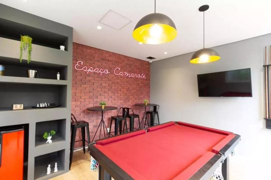 Área comum de apartamento para alugar com 1 quarto, 25m² em Água Branca, São Paulo