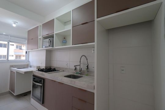 Cozinha de apartamento para alugar com 2 quartos, 67m² em Jardim Palma Travassos, Ribeirão Preto