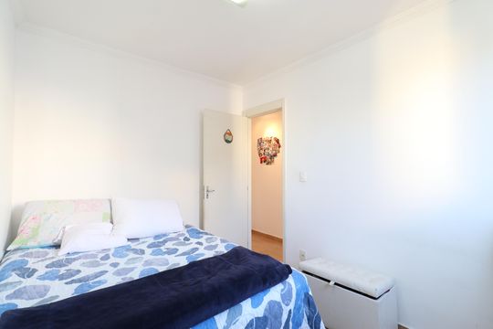 Quarto 2 de apartamento à venda com 2 quartos, 44m² em Água Branca, São Paulo