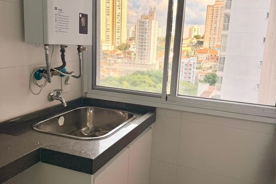 Área de serviço de apartamento à venda com 3 quartos, 86m² em Vila Maria Alta, São Paulo