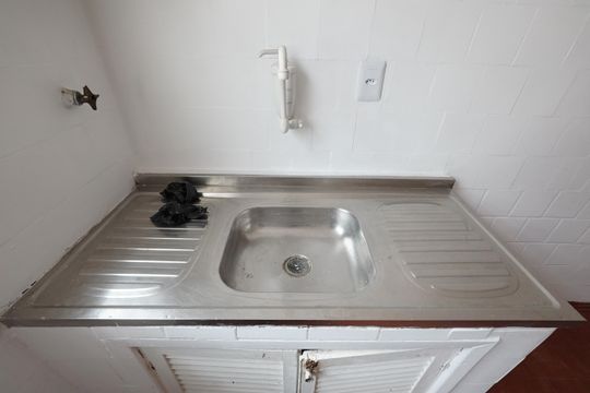 Cozinha de apartamento para alugar com 1 quarto, 31m² em Vila Mariana, São Paulo