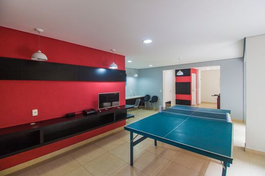 Sala de Jogos de apartamento para alugar com 1 quarto, 67m² em Bethaville I, Barueri