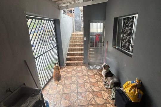 Área externa de casa para alugar com 2 quartos, 125m² em Jardim Paulistano (Zona Norte), São Paulo